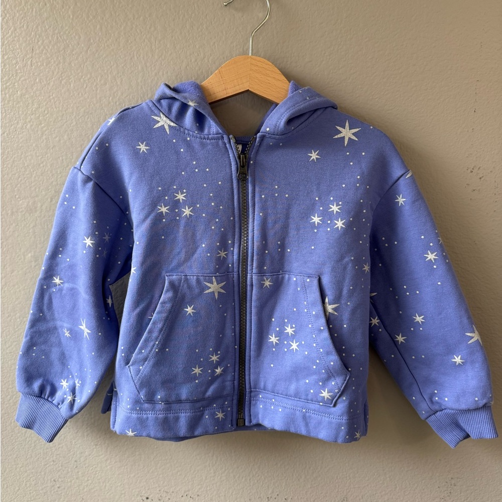 Hanna Andersson Blue Starry Hoodie